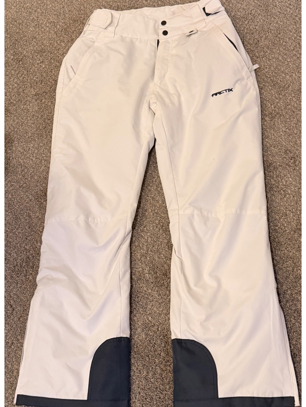 Arctix Women’s White Insulated Snow Ski Pants Large